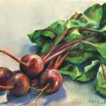 Beets - Pastel Painting