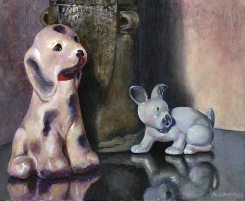 Porcelain Pups - Acrylic