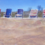 Reserved Seating - Oil Painting
